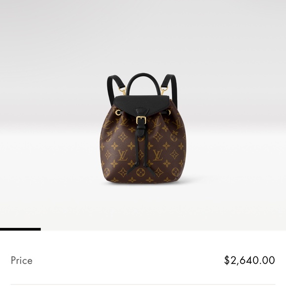 Louis Vuitton Montsouris Bb - Picture 1 of 7